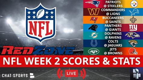 nfl week 2 standings|nfl week 2 scores printable.